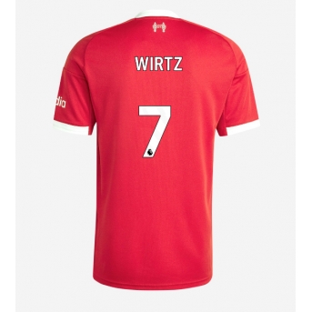Billige Fotballdrakt Liverpool Florian Wirtz #7 Replika Hjemmedrakt 2025-26 Kortermet